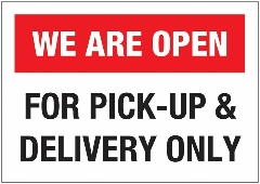 WE'RE OPEN!