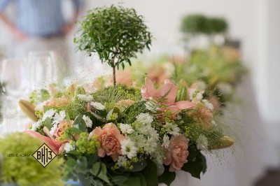 Floral Hedge Top Table