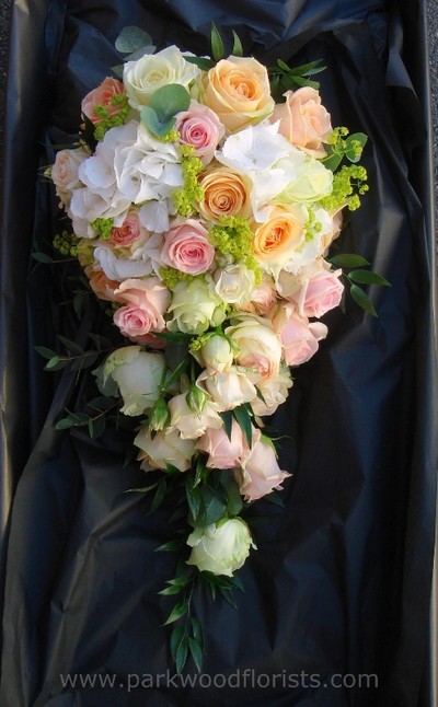 Peach & Coral Shower Bouquet