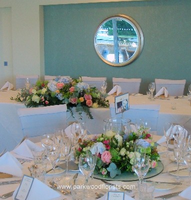 Pastel Top and Guest table