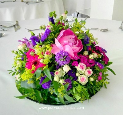 Vibrant Table Posy