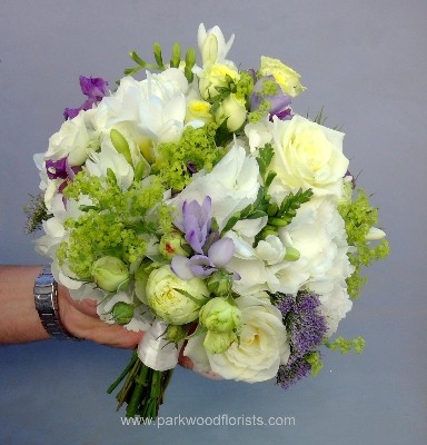 Ivory & Lilac Bridesmaid