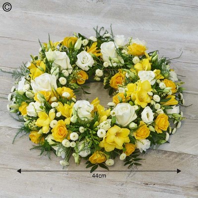 Florist Choice Wreath Brights