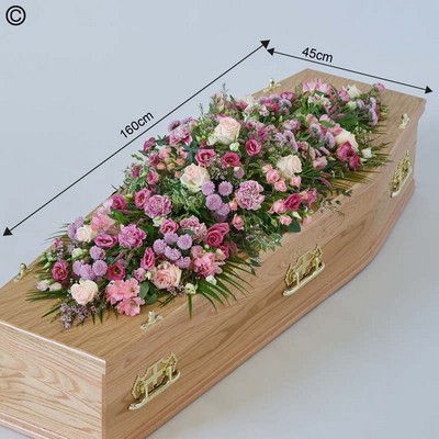 Flowing Casket Spray