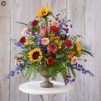 Florists Choice Service Arrangement Brights