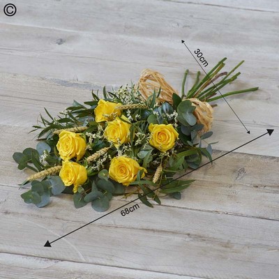 Simple Rose Sheaf Yellow