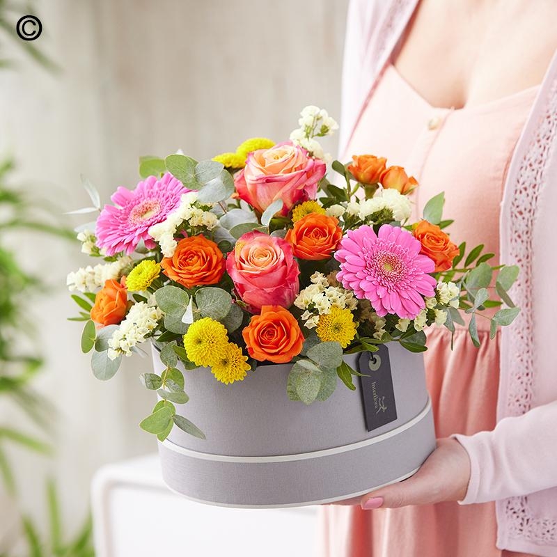 Autumn Brights Hatbox