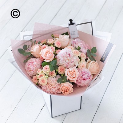 Beautifully Simple Peony Bouquet
