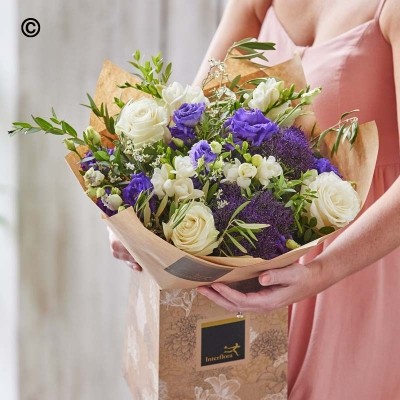 Lisianthus & Rose Bouquet