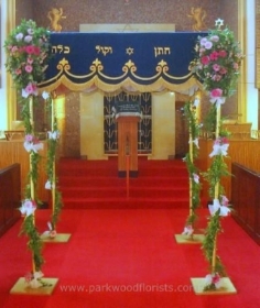 Decorated Chuppah Design