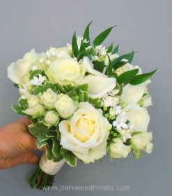 White Rose & Bouvardia