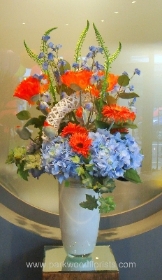 Blue & Orange Cylinder