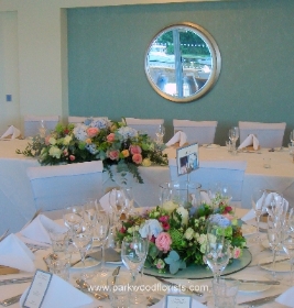 Pastel Top and Guest table