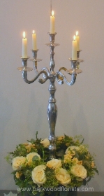 Pale Peach Candelabra