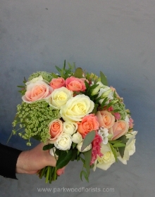 Pastel Peach Posy