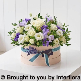 Refreshing Lilacs Hatbox