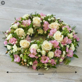 Florist Choice Wreath Pastels