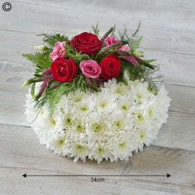 Traditional Red Posy