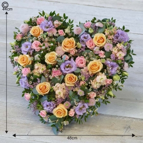 Pastel Rose Heart