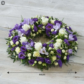 Scented Blue Wreath