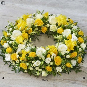 Scented Yellow Wreath