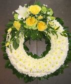 White Based Wreath