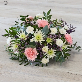 Pastel Funeral Posy
