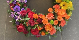 Rainbow Wreath