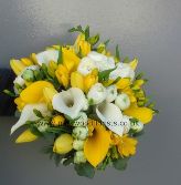 Ivory & Gold Posy  WBRI023