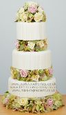 Rose & Hydrangea Cake  WREC093