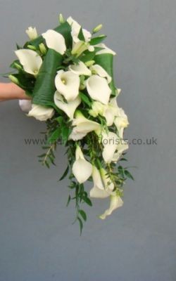 Calla Shower Bouquet   WBRI361